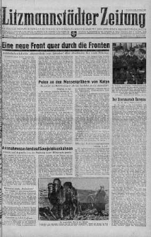 Litzmannstaedter Zeitung 17 kwiecień 1943 nr 107