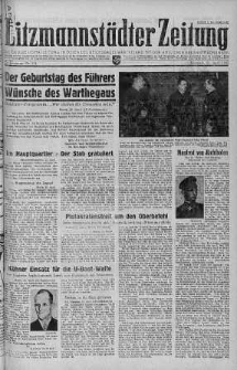 Litzmannstaedter Zeitung 21 kwiecień 1943 nr 111