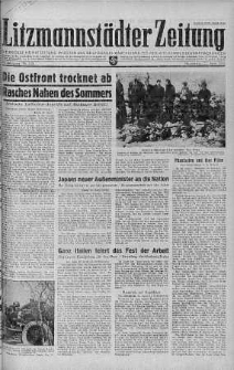 Litzmannstaedter Zeitung 22 kwiecień 1943 nr 112