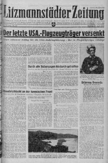 Litzmannstaedter Zeitung 27 kwiecień 1943 nr 117