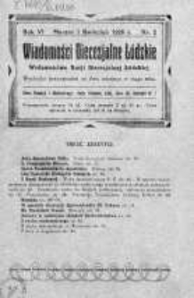 Wiadomości Diecezjalne Łódzkie. Wydawnictwo Kurji Diecezjalnej Łódzkiej 1926 nr 2