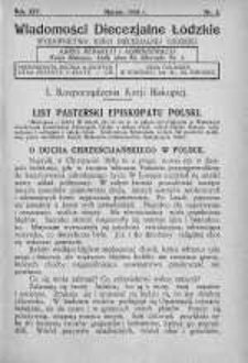 Wiadomości Diecezjalne Łódzkie 1934 nr 2