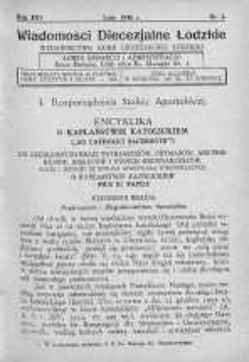 Wiadomości Diecezjalne Łódzkie 1936 nr 2