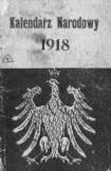 Kalendarz Narodowy 1918.
