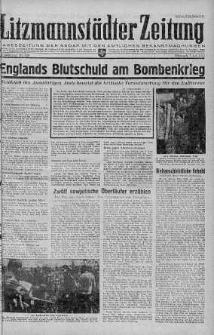 Litzmannstaedter Zeitung 7 lipiec 1943 nr 188