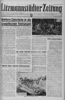 Litzmannstaedter Zeitung 12 lipiec 1943 nr 193