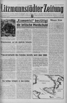 Litzmannstaedter Zeitung 14 lipiec 1943 nr 195
