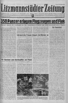 Litzmannstaedter Zeitung 18 lipiec 1943 nr 199