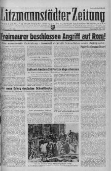 Litzmannstaedter Zeitung 25 lipiec 1943 nr 206