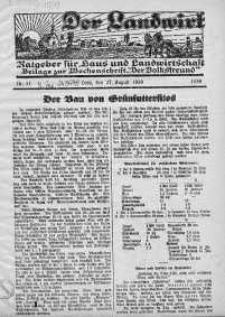 Der Landwirt 27 sierpień 1939 nr 17