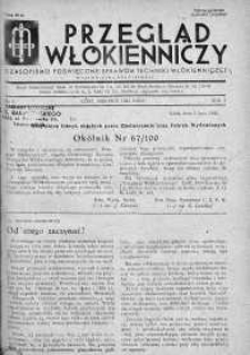 Przegląd Włókienniczy. Czasopismo Poświęcone Sprawom Techniki Włókienniczej sierpień 1945 nr 3