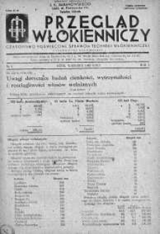 Przegląd Włókienniczy. Czasopismo Poświęcone Sprawom Techniki Włókienniczej wrzesień 1945 nr 4