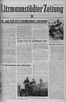 Litzmannstaedter Zeitung 2 sierpień 1943 nr 214
