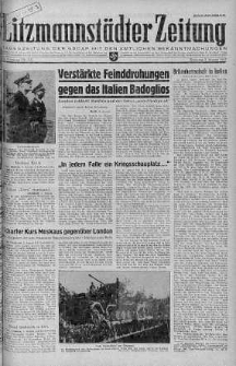 Litzmannstaedter Zeitung 3 sierpień 1943 nr 215