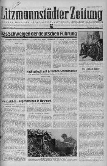 Litzmannstaedter Zeitung 6 sierpień 1943 nr 218