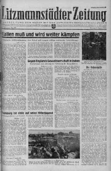 Litzmannstaedter Zeitung 9 sierpień 1943 nr 221