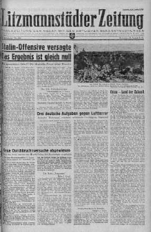 Litzmannstaedter Zeitung 10 sierpień 1943 nr 222