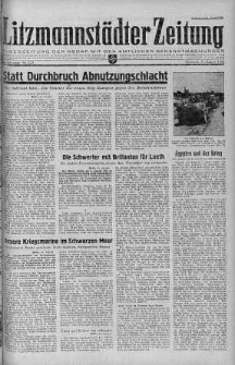 Litzmannstaedter Zeitung 11 sierpień 1943 nr 223