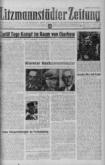 Litzmannstaedter Zeitung 25 sierpień 1943 nr 237