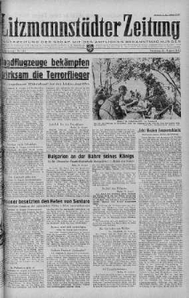 Litzmannstaedter Zeitung 31 sierpień 1943 nr 243