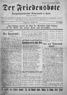 Der Friedensbote. Evangelisch-Lutherische Wochenschrift in Polen 4 grudzień 1938 nr 49