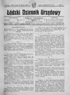 Łódzki Dziennik Urzędowy 10 marzec R. 2. 1920 nr 102