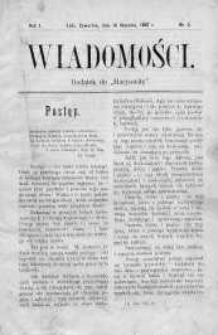Wiadomości Maryawickie 10 styczeń 1907 nr 2