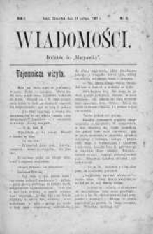 Wiadomości Maryawickie 21 luty 1907 nr 8