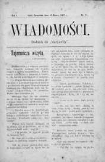 Wiadomości Maryawickie 14 marzec 1907 nr 11