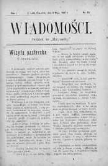 Wiadomości Maryawickie 9 maj 1907 nr 19