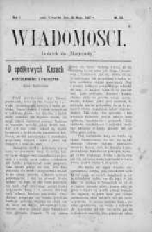 Wiadomości Maryawickie 30 maj 1907 nr 22