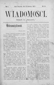 Wiadomości Maryawickie 20 czerwiec 1907 nr 25