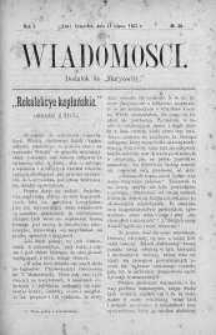 Wiadomości Maryawickie 11 lipiec 1907 nr 28