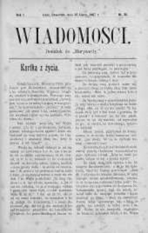 Wiadomości Maryawickie 25 lipiec 1907 nr 30