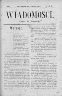 Wiadomości Maryawickie 1 sierpień 1907 nr 31