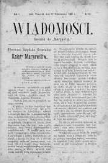 Wiadomości Maryawickie 17 październik 1907 nr 42