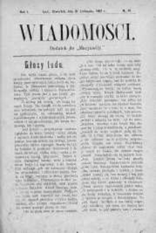 Wiadomości Maryawickie 21 listopad 1907 nr 47