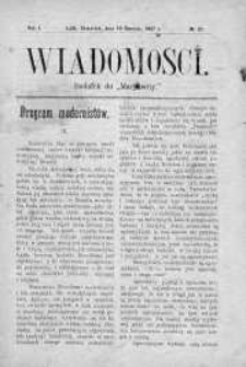 Wiadomości Maryawickie 19 grudzień 1907 nr 51
