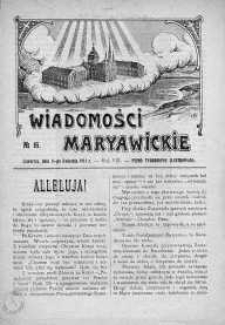 Wiadomości Maryawickie 16 kwiecień 1914 nr 16
