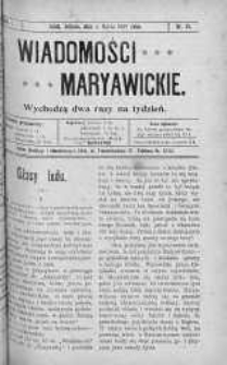 Wiadomości Maryawickie 6 marzec 1909 nr 18