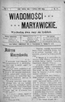 Wiadomości Maryawickie 5 czerwiec 1909 nr 44