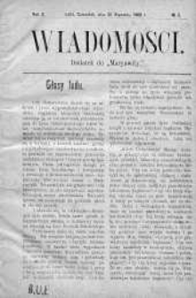 Wiadomości Maryawickie 30 styczeń 1908 nr 5