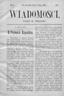 Wiadomości Maryawickie 13 luty 1908 nr 7