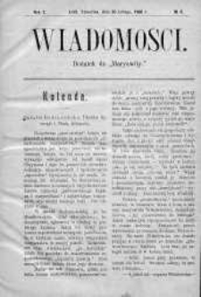 Wiadomości Maryawickie 20 luty 1908 nr 8