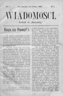 Wiadomości Maryawickie 12 marzec 1908 nr 11