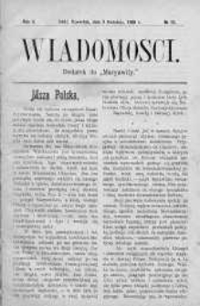 Wiadomości Maryawickie 9 kwiecień 1908 nr 15