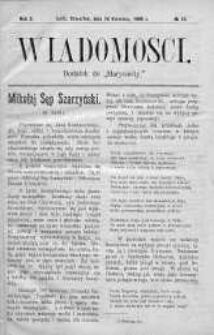 Wiadomości Maryawickie 16 kwiecień 1908 nr 16