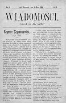 Wiadomości Maryawickie 28 maj 1908 nr 22