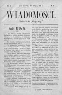 Wiadomości Maryawickie 2 lipiec 1908 nr 27