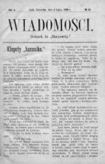 Wiadomości Maryawickie 9 lipiec 1908 nr 28